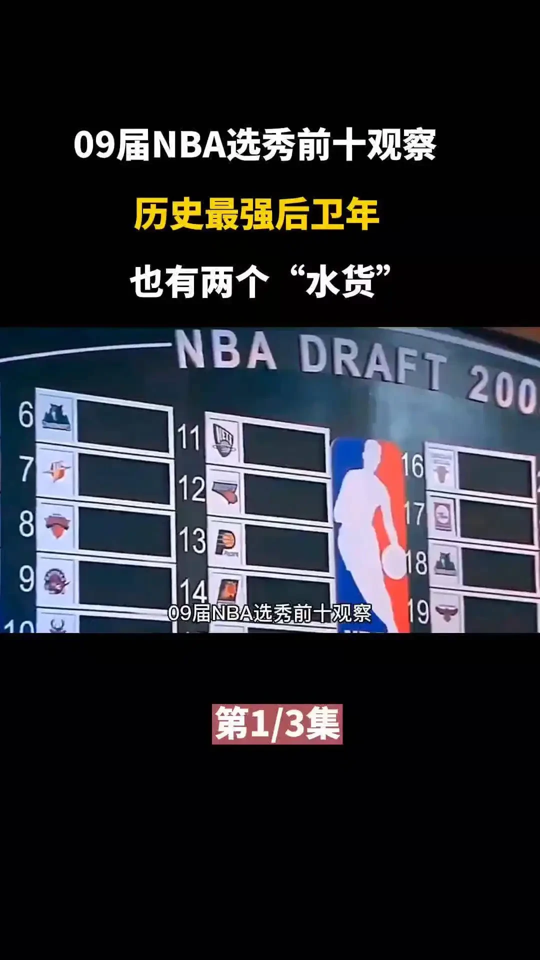 为什么篮球选秀对球员发展如此重要